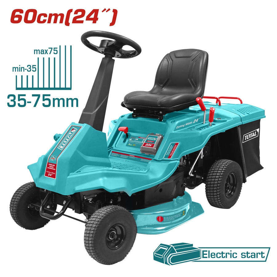 TOTAL ΕΠΑΓΓ. ΤΡΑΚΤΕΡΑΚΙ ΒΕΝΖΙΝΟΚΙΝΗΤΟ ΚΟΠΗΣ ΓΚΑΖΟΝ 224cc / 7.5HP / 60cm (TRLMLI2024) TOTAL ΕΠΑΓΓ. ΤΡΑΚΤΕΡΑΚΙ ΒΕΝΖΙΝΟΚΙΝΗΤΟ ΚΟΠΗΣ ΓΚΑΖΟΝ 224cc / 7.5HP / 60cm (TRLMLI2024)
