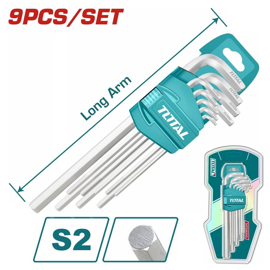 TOTAL ΕΠΑΓΓ. ΣΕΤ ΑΛΛΕΝ 9ΤΕΜ / 1.5-10mm (THT106191) TOTAL ΕΠΑΓΓ. ΣΕΤ ΑΛΛΕΝ 9ΤΕΜ / 1.5-10mm (THT106191)