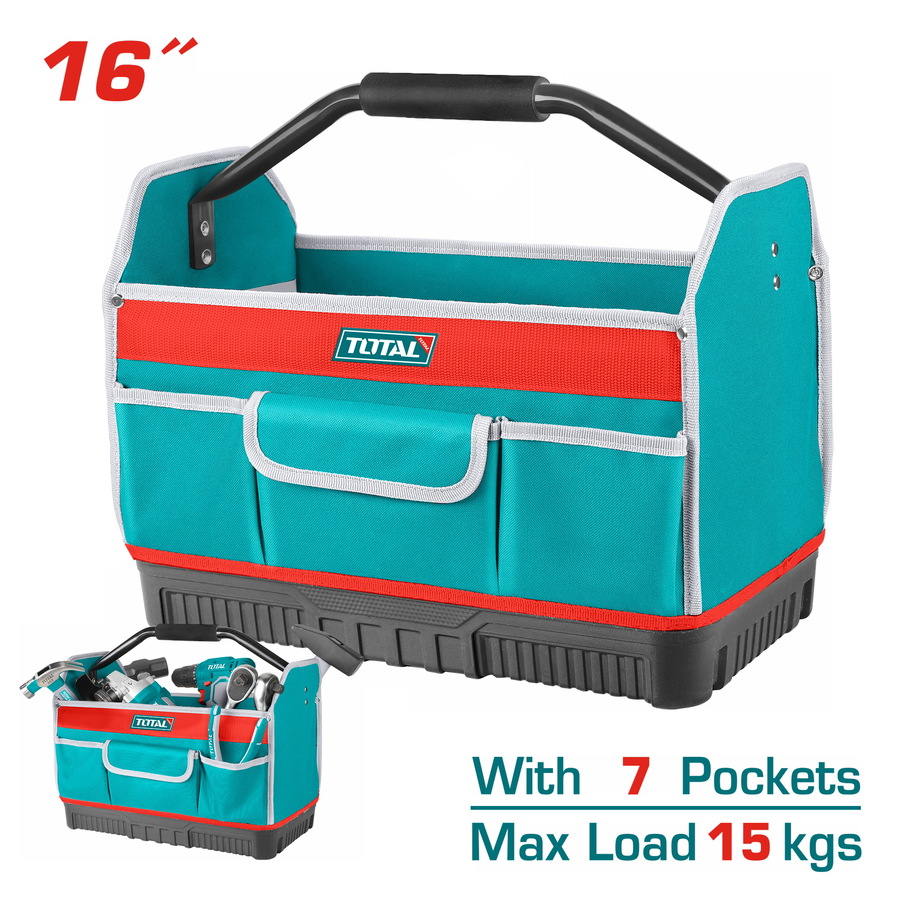 TOTAL ΕΠΑΓΓEΛΜΑΤΙΚΗ ΕΡΓΑΛΕΙΟΘΗΚΗ ΤΣΑΝΤΑ ΑΝΟΙΧΤΗ 16" (THT36L03) TOTAL ΕΠΑΓΓEΛΜΑΤΙΚΗ ΕΡΓΑΛΕΙΟΘΗΚΗ ΤΣΑΝΤΑ ΑΝΟΙΧΤΗ 16" (THT36L03)