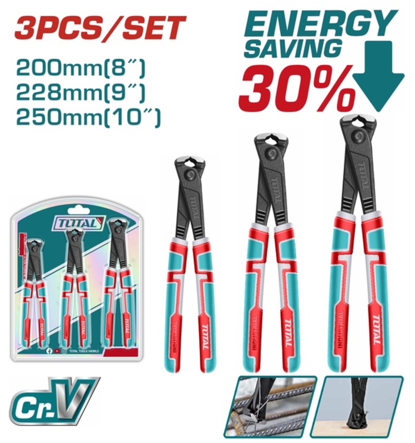 TOTAL ΕΠΑΓΓ. ΣΕΤ ΠΛΑΓΙΟΚΟΠΤΕΣ ΥΨΗΛΗΣ ΜΟΧΛΕΥΣΗΣ 30% 3ΤΕΜ (THT2RK231) TOTAL ΕΠΑΓΓ. ΣΕΤ ΠΛΑΓΙΟΚΟΠΤΕΣ ΥΨΗΛΗΣ ΜΟΧΛΕΥΣΗΣ 30% 3ΤΕΜ (THT2RK231)