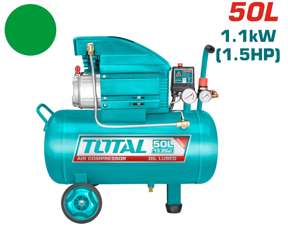TOTAL ΕΠΑΓΓ. ΑΕΡΟΣΥΜΠΙΕΣΤΗΣ ΛΑΔΙΟΥ 1.1kW / 1.5HP / 50Lit (TC255061E) TOTAL ΕΠΑΓΓ. ΑΕΡΟΣΥΜΠΙΕΣΤΗΣ ΛΑΔΙΟΥ 1.1kW / 1.5HP / 50Lit (TC255061E)