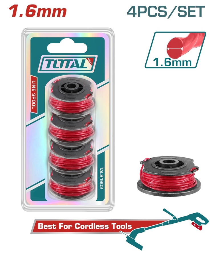 TOTAL ΕΠΑΓΓ. ΜΕΣΙΝΕΖΑ ΕΛΙΚΟΕΙΔΗΣ 1.6mm / 5m 4TEM ΓΙΑ TGTLI20018 / TGTLI20328 (TALS1602) TOTAL ΕΠΑΓΓ. ΜΕΣΙΝΕΖΑ ΕΛΙΚΟΕΙΔΗΣ 1.6mm / 5m 4TEM ΓΙΑ TGTLI20018 / TGTLI20328 (TALS1602)