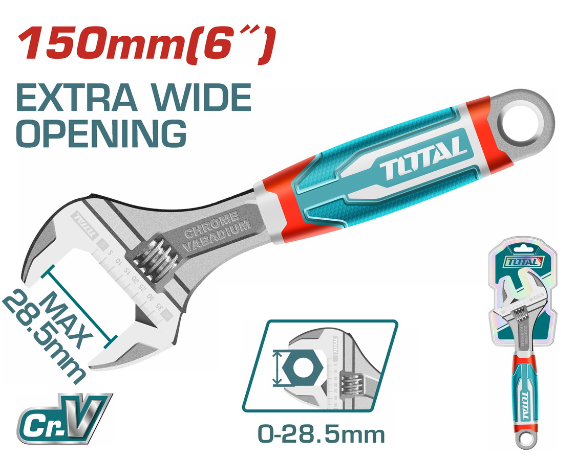 TOTAL ΕΠΑΓΓ. ΓΑΛΛΙΚΟ 6" / 0-28.5mm (THT101066) TOTAL ΕΠΑΓΓ. ΓΑΛΛΙΚΟ 6" / 0-28.5mm (THT101066)