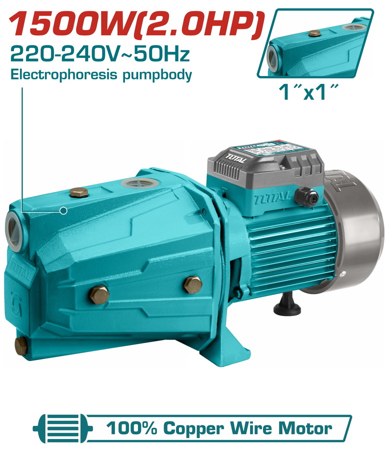 TOTAL ΑΝΤΛΙΑ ΕΠΙΦΑΝΕΙΑΣ ΑΥΤΟΜ. ΑΝΑΡΡΟΦΗΣΗΣ 1.500W (TWP315006) TOTAL ΑΝΤΛΙΑ ΕΠΙΦΑΝΕΙΑΣ ΑΥΤΟΜ. ΑΝΑΡΡΟΦΗΣΗΣ 1.500W (TWP315006)