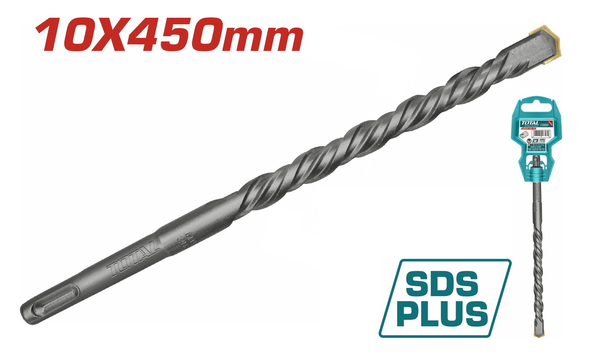 TOTAL ΔΙΑΜΑΝΤΟΤΡΥΠΑΝΟ SDS-PLUS 10 X 450mm (TAC311006) TOTAL ΔΙΑΜΑΝΤΟΤΡΥΠΑΝΟ SDS-PLUS 10 X 450mm (TAC311006)