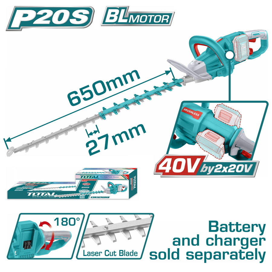 TOTAL ΕΠΑΓΓ. ΨΑΛΙΔΙ ΜΠΟΡΝΤΟΥΡΑΣ ΜΠΑΤ. Li-ion 2X20V ΧΩΡΙΣ ΜΠΑΤΑΡΙΑ & ΦΟΡΤΙΣΤΗ BL Motor (THTLI40028) TOTAL ΕΠΑΓΓ. ΨΑΛΙΔΙ ΜΠΟΡΝΤΟΥΡΑΣ ΜΠΑΤ. Li-ion 2X20V ΧΩΡΙΣ ΜΠΑΤΑΡΙΑ & ΦΟΡΤΙΣΤΗ BL Motor (THTLI40028)