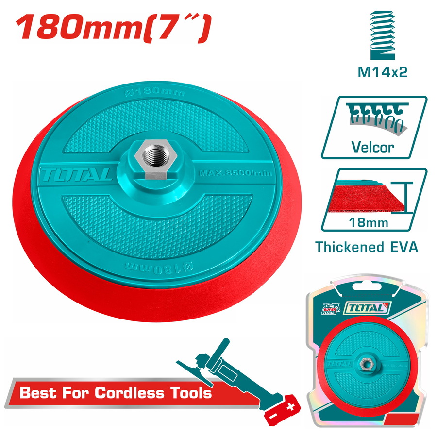 TOTAL ΠΕΛΜΑ ΣΤΙΛΒΩΣΗΣ 180mm Μ14 ΓΙΑ TAPLI2018 / TAPLI42181E / TAPLI42182E (TAC18051) TOTAL ΠΕΛΜΑ ΣΤΙΛΒΩΣΗΣ 180mm Μ14 ΓΙΑ TAPLI2018 / TAPLI42181E / TAPLI42182E (TAC18051)