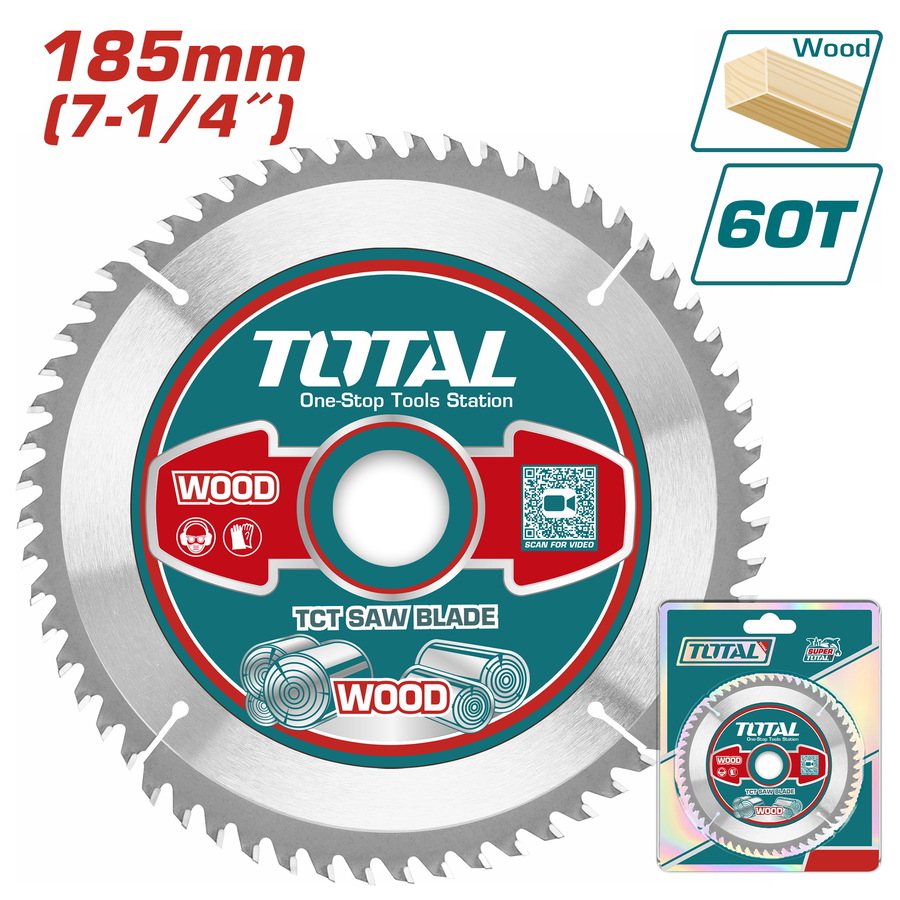 TOTAL ΑΝΤΑΛΛΑΚΤΙΚΟΣ ΔΙΣΚΟΣ Φ-185Χ20-16mm 60T ΓΙΑ TS11418526 / TS1161856 / TSLI1851 (TAC231413) TOTAL ΑΝΤΑΛΛΑΚΤΙΚΟΣ ΔΙΣΚΟΣ Φ-185Χ20-16mm 60T ΓΙΑ TS11418526 / TS1161856 / TSLI1851 (TAC231413)